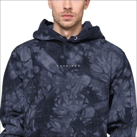 Forgiven Champion tie-dye hoodie - Navy / S