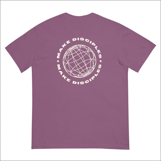 Make Disciples Unisex Heavyweight Tee - Berry / S