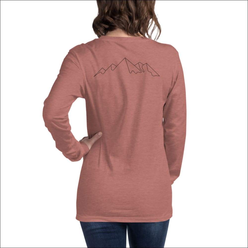 Mountains Move Long Sleeve Tee - Clothing