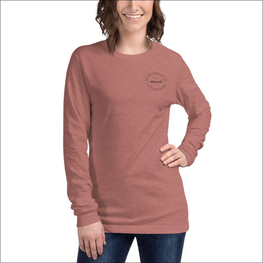 Mountains Move Long Sleeve Tee - XS - Clothing