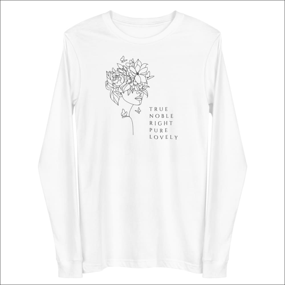 Philippians 4:8 Long Sleeve Tee