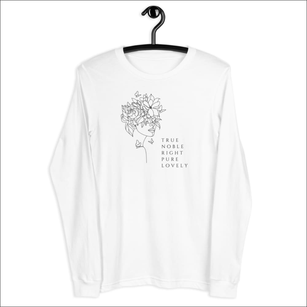 Philippians 4:8 Long Sleeve Tee